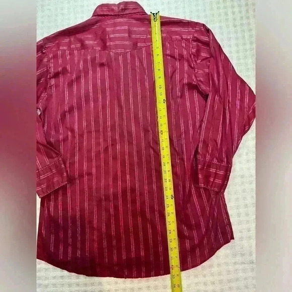 Ranch and Town by Panhandle Slim men’s size XXL western shirt, pearl snap VTG - Picture 10 of 11